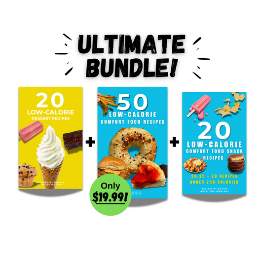 ULTIMATE Low-Calorie Cookbook BUNDLE DEAL!