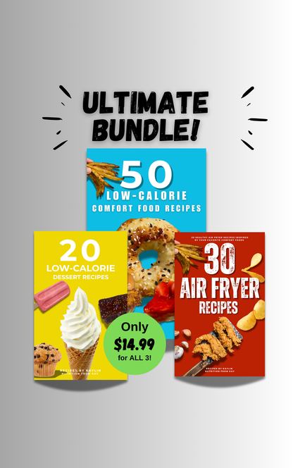ULTIMATE Low-Calorie Cookbook BUNDLE DEAL!
