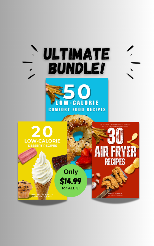 ULTIMATE Low-Calorie Cookbook BUNDLE DEAL!