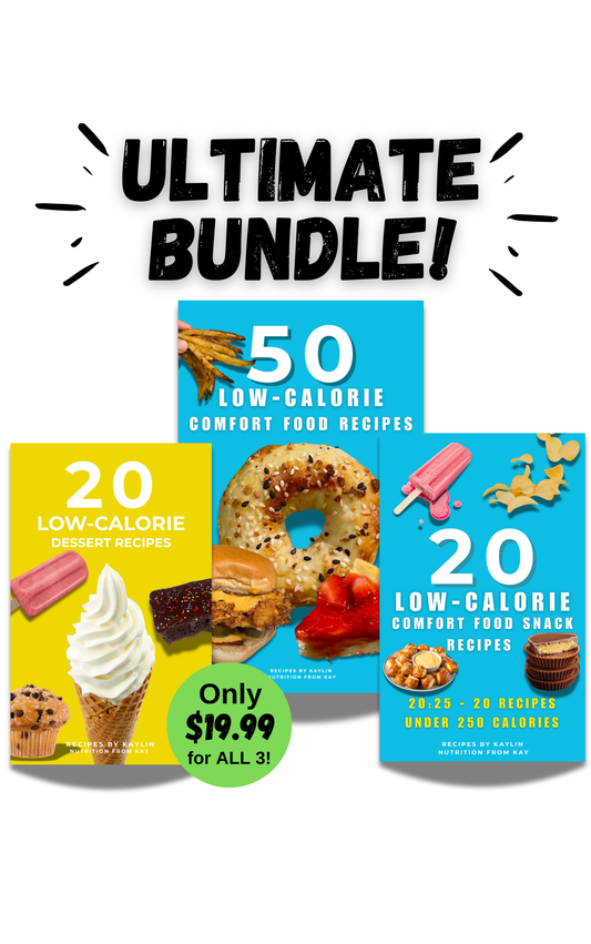 ULTIMATE Low-Calorie Cookbook BUNDLE DEAL!