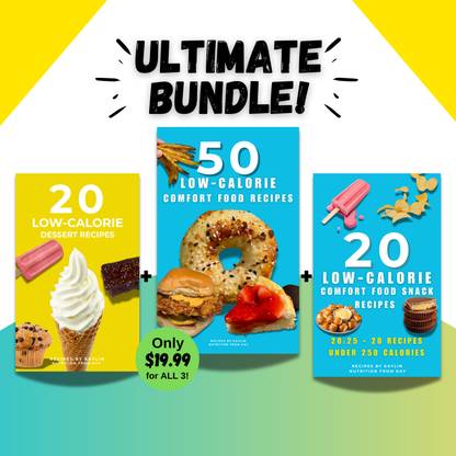 ULTIMATE Low-Calorie Cookbook BUNDLE DEAL!